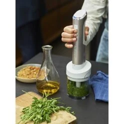 Cuisinart Mixeur Plongeant Argenté Sans Fil 3 En 1 RHB100E -Smeg Shop 761053 3 2 Mixeur plongeant argente sans fil 3 en 1 RHB100E Cuisinart