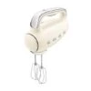 Smeg Batteur à Main 9 Vitesses 250 W HMF01CREU Crème