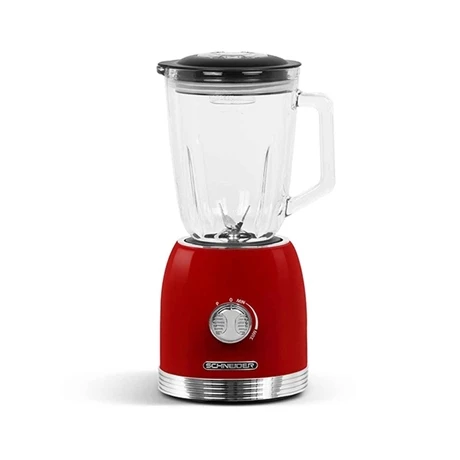 Schneider® Blender Vintage 1,5 L 800 W SCBL15R Rouge 3 Schneider® Blender Vintage 1,5 L 800 W SCBL15R Rouge