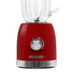 Schneider® Blender Vintage 1,5 L 800 W SCBL15R Rouge 9 Schneider® Blender Vintage 1,5 L 800 W SCBL15R Rouge -Smeg Shop 761073 2 1 Blender vintage 1 5 L 800 W SCBL15R rouge Schneider