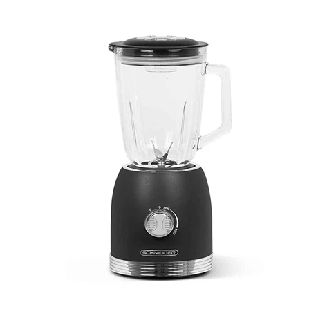 Schneider® Blender Vintage 800 W 1,5 L SCBL15B Noir 3 Schneider® Blender Vintage 800 W 1,5 L SCBL15B Noir