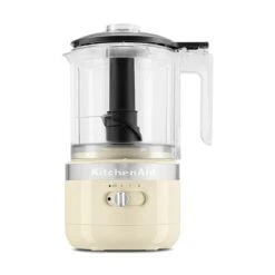 KitchenAid Hachoir électrique 2 Vitesses Sans Fil 1,18 L Crème 5KFCB519EAC -Smeg Shop 761098 3 1 Hachoir electrique 2 vitesses sans fil 1 18 L creme 5KFCB519EAC Kitchenaid