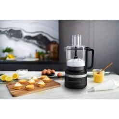 KitchenAid Robot Multifonctions 2,1 L 250 W Noir Mat 5KFP0921ECU -Smeg Shop 761105 2 1 Robot multifonctions 2 1 L 250 W noir mat 5KFP0921ECU Kitchenaid