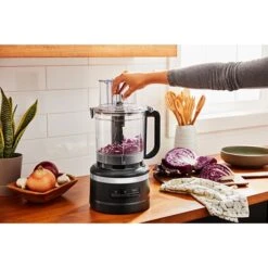 KitchenAid Robot Multifonctions 3,1 L 400 W Noir Mat 5KFP1319EBM -Smeg Shop 761111 4 2 Robot multifonctions 3 1 L 400 W noir mat 5KFP1319EBM Kitchenaid