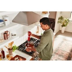 KitchenAid Mixeur Plongeant Sans Fil Rouge Empire 5KHBBV53EER -Smeg Shop 761120 4 1 Mixeur plongeant sans fil rouge empire 5KHBBV53EER Kitchenaid