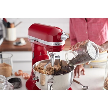 KitchenAid Robot Pâtissier Multifonction Avec Crémaillère Artisan Rouge Empire 500 W 5KSM7580XEER 5 KitchenAid Robot Pâtissier Multifonction Avec Crémaillère Artisan Rouge Empire 500 W 5KSM7580XEER – Image 3