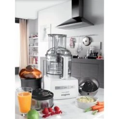 Magimix Robot Multifonctions CS 5200 XL PREMIUM Blanc 1100 W 18700F -Smeg Shop 76158 1 25 Robot multifonctions CS 5200 XL PREMIUM Blanc 1100 W 18700F Magimix