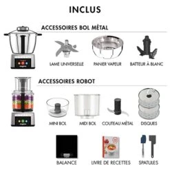 Magimix Robot Cook Expert Chrome Mat 18900 -Smeg Shop 76173 2 80 Robot Cook Expert Chrome Mat 18900 Magimix