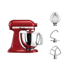 KitchenAid Robot Pâtissier Multifonction Artisan Rouge Empire 300 W 5KSM125EER -Smeg Shop 76190 2 5 Robot patissier multifonction Artisan Rouge Empire 300 W 5KSM125EER Kitchenaid
