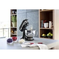 KitchenAid Robot Pâtissier Multifonction Artisan Noir Onyx 300 W 5KSM125EOB 8 KitchenAid Robot Pâtissier Multifonction Artisan Noir Onyx 300 W 5KSM125EOB -Smeg Shop 76191 2 8 Robot patissier Multifonction Artisan Noir Onyx 300 W 5KSM125EOB Kitchenaid