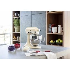 KitchenAid Robot Pâtissier Multifonction Artisan Crème 300 W 5KSM125EAC -Smeg Shop 76192 2 6 Robot patissier multifonction Artisan creme 300 W 5KSM125EAC Kitchenaid