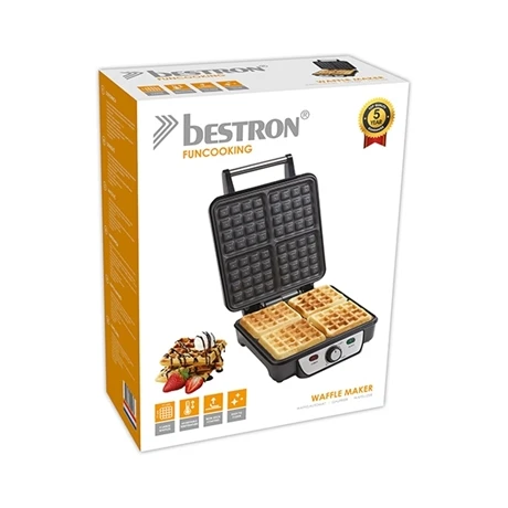 Bestron Gaufrier XXL 1100 W ASW281 7 Bestron Gaufrier XXL 1100 W ASW281 – Image 5