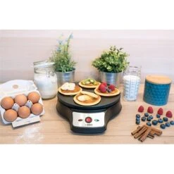 LIVOO Crêpière 2 En 1 - Crêpes Et Pancakes 1000 W DOC143 -Smeg Shop 780059 3 3 Crepiere 2 en 1 Crepes et Pancakes 1000 W DOC143 Livoo