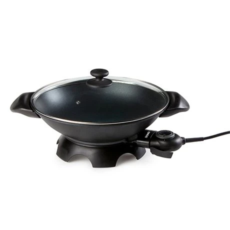 Domo Wok électrique En Aluminium 5 L DO8708W 5 Domo Wok électrique En Aluminium 5 L DO8708W – Image 3