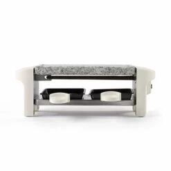 LIVOO Appareil à Raclette 2 Personnes Blanc 350 W DOC156W