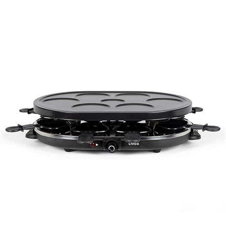LIVOO Appareil à Raclette Et Mini-crêpes 1200 W DOC188 3 LIVOO Appareil à Raclette Et Mini-crêpes 1200 W DOC188