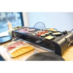 LIVOO Appareil à Raclette 12 Personnes 1800 W DOC185 -Smeg Shop 780153 3 3 Appareil a raclette 12 personnes 1800 W DOC185 Livoo