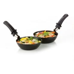 Domo Gourmet-Set Wok Grill Et Crêpes 1000 W DO8712W -Smeg Shop 780185 3 3 Gourmet Set wok grill et crepes 1000 W DO8712W Domo