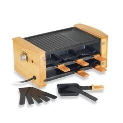 Raclette Grill 6 Poêlons 900 W 7 Raclette Grill 6 Poêlons 900 W -Smeg Shop 780192 2 1 Raclette grill 6 poelons 900 W Kitchen Chef Professional