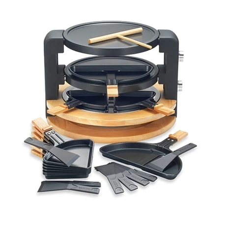 Raclette Ronde Multifonction 10 Poêlons 1500 W 3 Raclette Ronde Multifonction 10 Poêlons 1500 W