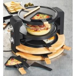 Raclette Ronde Multifonction 10 Poêlons 1500 W 9 Raclette Ronde Multifonction 10 Poêlons 1500 W -Smeg Shop 780193 2 1 Raclette ronde multifonction 10 poelons 1500 W Kitchen Chef Professional
