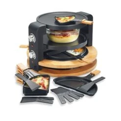 Raclette Ronde Multifonction 10 Poêlons 1500 W 11 Raclette Ronde Multifonction 10 Poêlons 1500 W -Smeg Shop 780193 4 1 Raclette ronde multifonction 10 poelons 1500 W Kitchen Chef Professional