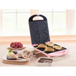 Bestron Gaufrier 4 Petits Coeurs 780 W -Smeg Shop 780205 3 2 Gaufrier 4 petits coeurs 780 W Bestron