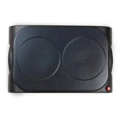Domo Crêpière Double Pour 2 Crêpes De 18 Cm 1000 W DO8715P -Smeg Shop 780209 2 4 Crepiere double pour 2 crepes de 18 cm 1000 W DO8715P Domo