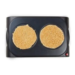 Domo Crêpière Double Pour 2 Crêpes De 18 Cm 1000 W DO8715P -Smeg Shop 780209 3 4 Crepiere double pour 2 crepes de 18 cm 1000 W DO8715P Domo