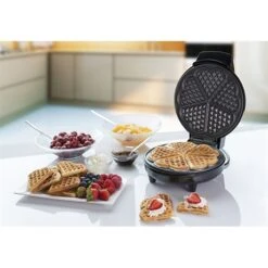 Bestron Gaufrier Petits Cœurs AWM700S 700 W 8 Bestron Gaufrier Petits Cœurs AWM700S 700 W -Smeg Shop 780228 2 1 Gaufrier petits c urs AWM700S 700 W Bestron