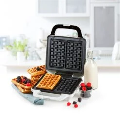 Gaufrier électrique Tasty Waffle 900 W Domo DO9222W -Smeg Shop 780231 3 1 Gaufrier electrique tasty Waffle 900 W Domo DO9222W Domo