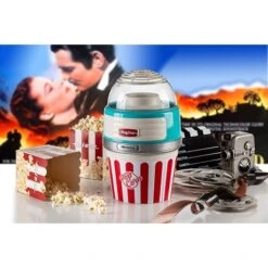 Ariete Appareil à Popcorn 1100 W 2957 Bleu 9 Ariete Appareil à Popcorn 1100 W 2957 Bleu -Smeg Shop 780241 2 1 Appareil a popcorn 1100 W 2957 bleu Ariete