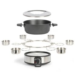 LIVOO Appareil à Fondue 1,8 L 8 Personnes 1000 W DOC264 -Smeg Shop 780248 3 2 Appareil a fondue 1 8 L 8 personnes 1000 W DOC264 Livoo