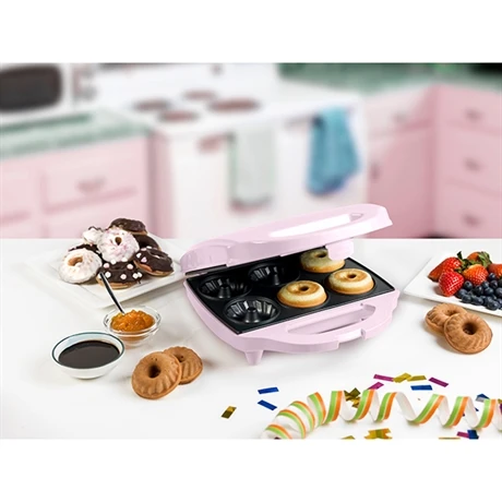 Bestron Appareil 6 Gâteaux Kougelhopf 900 W Sweet Dreams Rose 7 Bestron Appareil 6 Gâteaux Kougelhopf 900 W Sweet Dreams Rose – Image 5