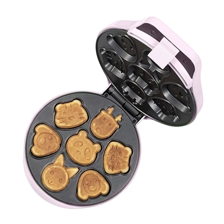 Bestron Mini Gaufrier 7 Animaux 700 W Sweet Dreams Rose 4 Bestron Mini Gaufrier 7 Animaux 700 W Sweet Dreams Rose – Image 2