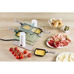 Raclette 4 Personnes Transparence MINERAL -Smeg Shop 780283 1 1 Raclette 4 personnes Transparence MINERAL Lagrange