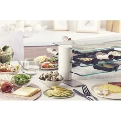 Raclette 8 Personnes Transparence MINERAL -Smeg Shop 780284 2 1 Raclette 8 personnes Transparence MINERAL Lagrange