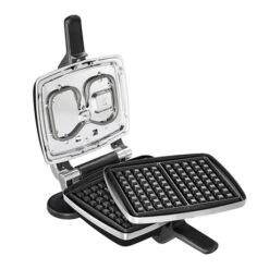 Smeg Shop -Smeg Shop 780292 1 2 Gaufrier electrique Super 2 Antiadhesif 2 plaques gaufres et croque monsieur avec pique Lagrange