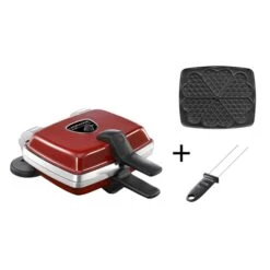 Gaufrier électrique Super 2 Antiadhésif Gaufres Cœurs Avec Pique Coloris Rouge -Smeg Shop 780293 2 1 Gaufrier electrique Super 2 Antiadhesif gaufres c urs avec pique coloris rouge Lagrange