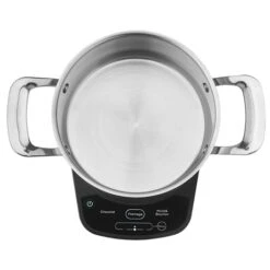 Fondue électrique Digitale Inox 1,2 L 8 Personnes 1200 W -Smeg Shop 780297 1 1 Fondue electrique digitale inox 1 2 L 8 personnes 1200 W Simeo