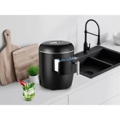 Machine à Glaçons 150 W Noir Satiné -Smeg Shop 780298 4 2 Machine a glacons 150 W noir satine Naturamix