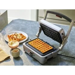 Cuisinart Gril Multifonctions électrique 3 En 1 Gril Gaufre Et Omelette 1000 W Gris Perle -Smeg Shop 780304 2 1 Gril multifonctions electrique 3 en 1 Gril Gaufre et Omelette 1000 W gris perle Cuisinart