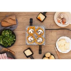 LIVOO Appareil à Raclette 4 Personnes 600 W -Smeg Shop 784002 3 2 Appareil a raclette 4 personnes 600 W Livoo