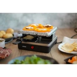 LIVOO Appareil à Raclette 4 Personnes 600 W -Smeg Shop 784002 4 2 Appareil a raclette 4 personnes 600 W Livoo