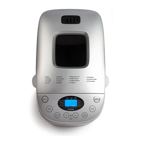 LIVOO Machine à Pain - 15 Programmes 850 W DOP205W 4 LIVOO Machine à Pain - 15 Programmes 850 W DOP205W – Image 2