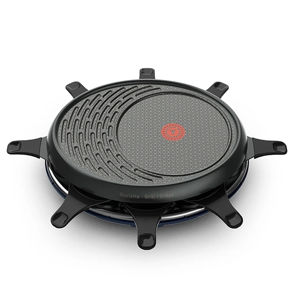 Tefal Raclette, Grill Et Crêpe Colormania Bleu RE310412 1050 W 3 Tefal Raclette, Grill Et Crêpe Colormania Bleu RE310412 1050 W