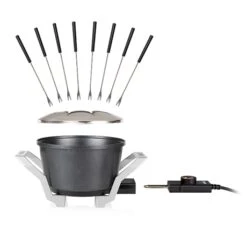 Princess Set Appareils à Raclette Avec Pierre à Cuire Et à Fondue 8 Personnes -Smeg Shop 789022 3 1 Set appareils a raclette avec pierre a cuire et a fondue 8 personnes Princess